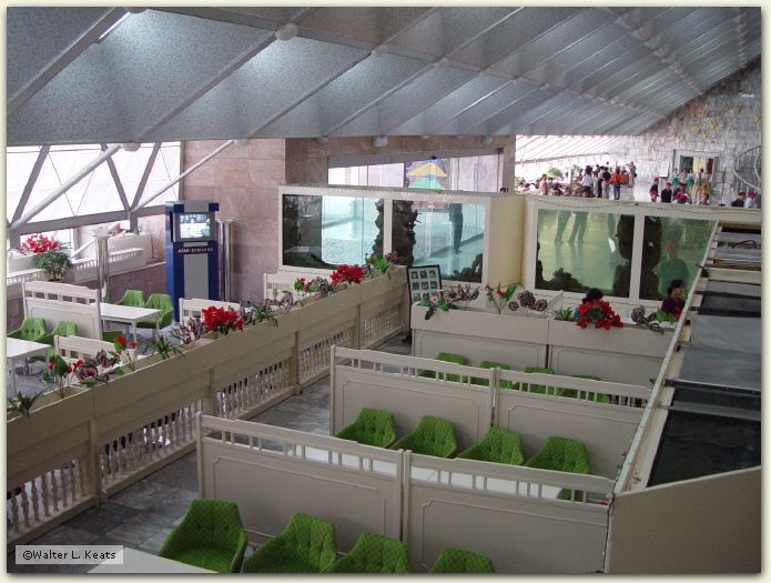 Coffee Shop, Yanggakdo Hotel, Pyongyang, DPRK